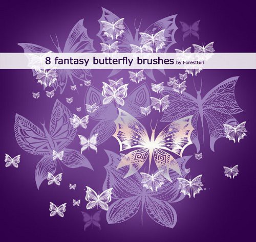 Взгляните на эти 8 действительно красивых фантазийных кисточек-бабочек, чтобы оживить вашу картину