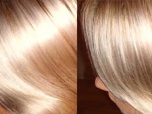 У подібній ситуації перукар вкутує пошкоджену жіночу шевелюру в тонку плівку, яка захищає волосся від всихання після знебарвлення